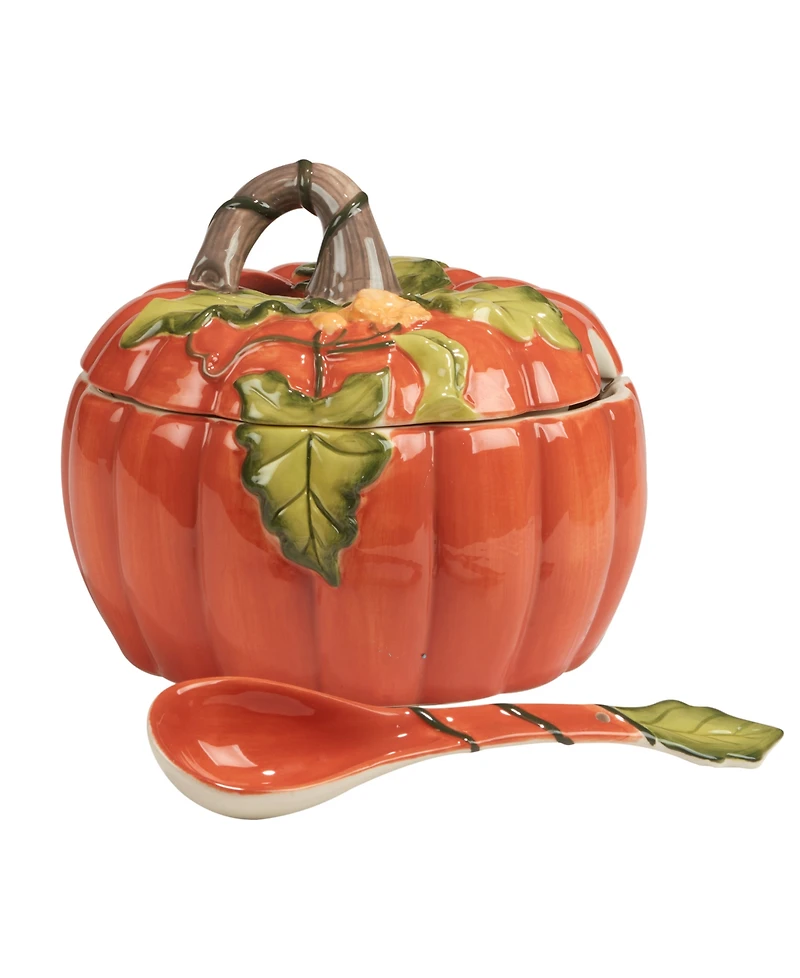 Harvest Morning Pumpkin Tureen with Ladle