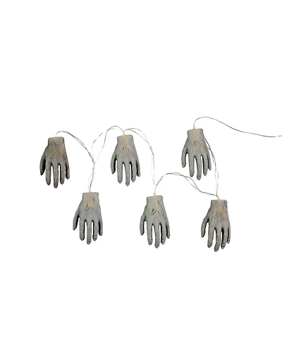 Skeleton Hands Halloween 6 Piece Light Set