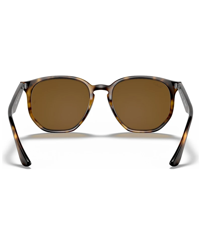 Ray-Ban Unisex Polarized Low Bridge Fit Sunglasses, RB4306F 54