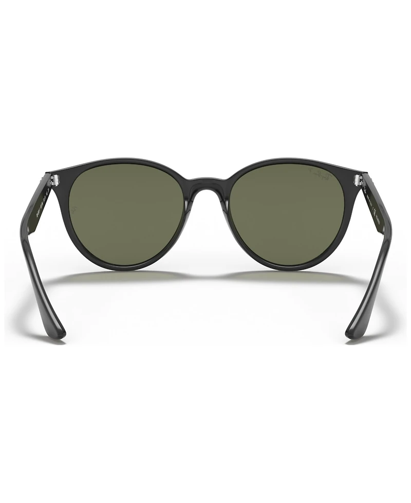 Ray-Ban Unisex Polarized Low Bridge Fit Sunglasses, RB4305F 53