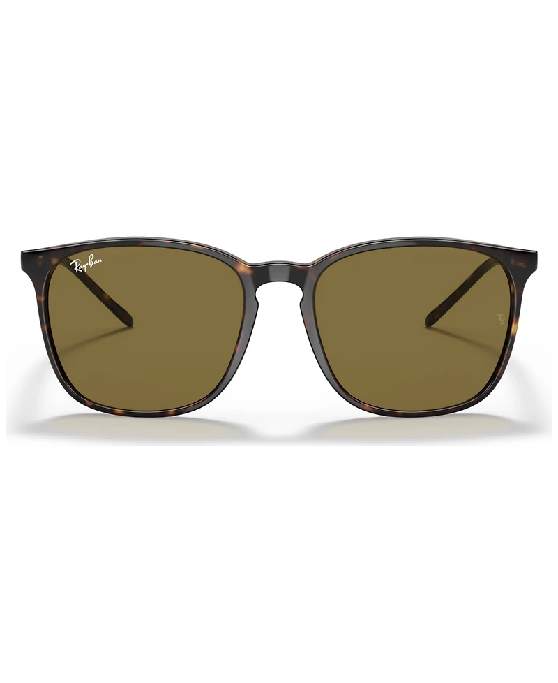 Ray-Ban Men's Low Bridge Fit Sunglasses, RB4387F 55