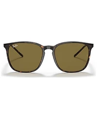 Ray-Ban Men's Low Bridge Fit Sunglasses, RB4387F 55
