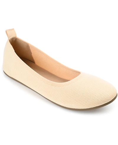 Journee Collection Women's Jersie Knit Flats
