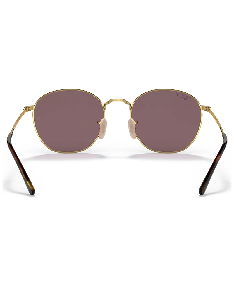 Ray-Ban Unisex Polarized Low Bridge Fit Sunglasses, Rob 56