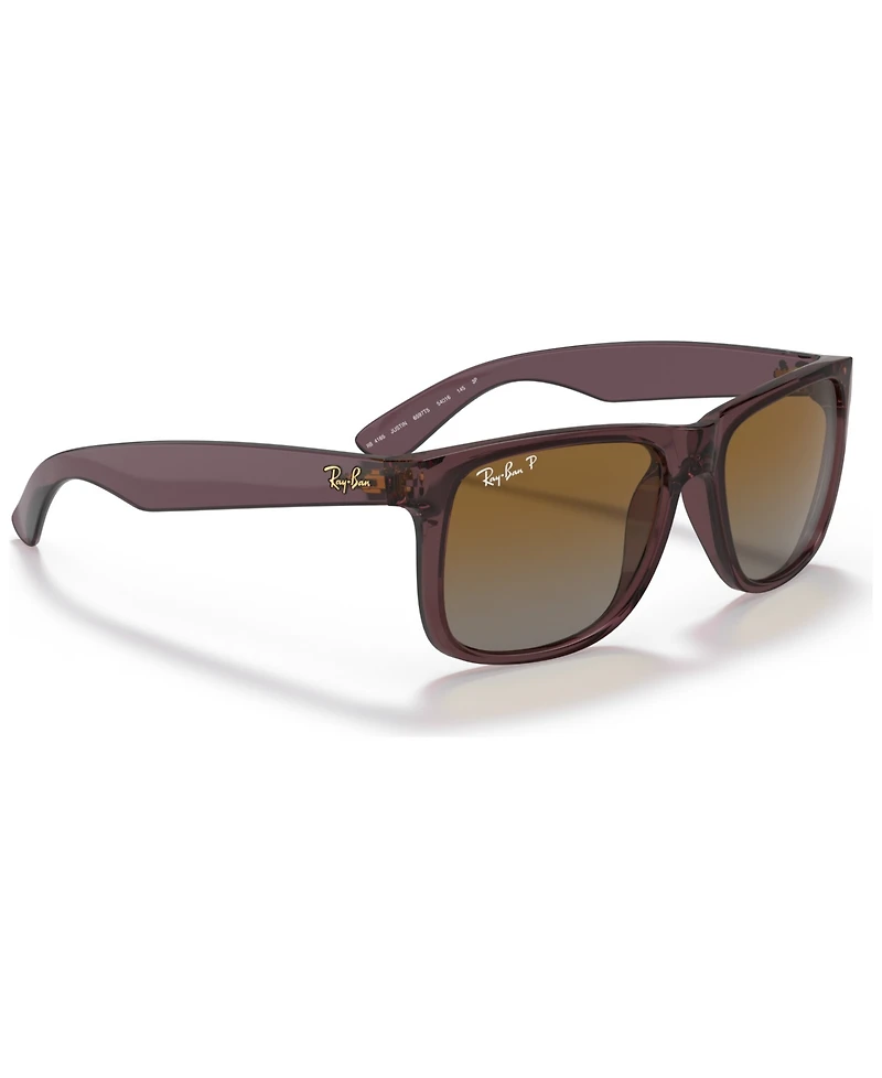 Ray-Ban Unisex Polarized Justin Gradient Sunglasses, RB4165