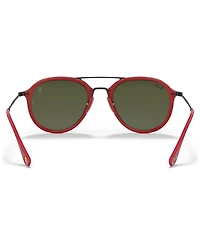 Ray-Ban RB4369M Scuderia Ferrari Collection 53 Unisex Sunglasses