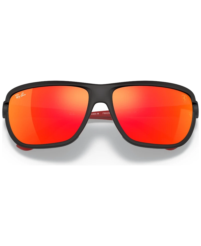Ray-Ban RB4365M Scuderia Ferrari Collection 62 Unisex Sunglasses