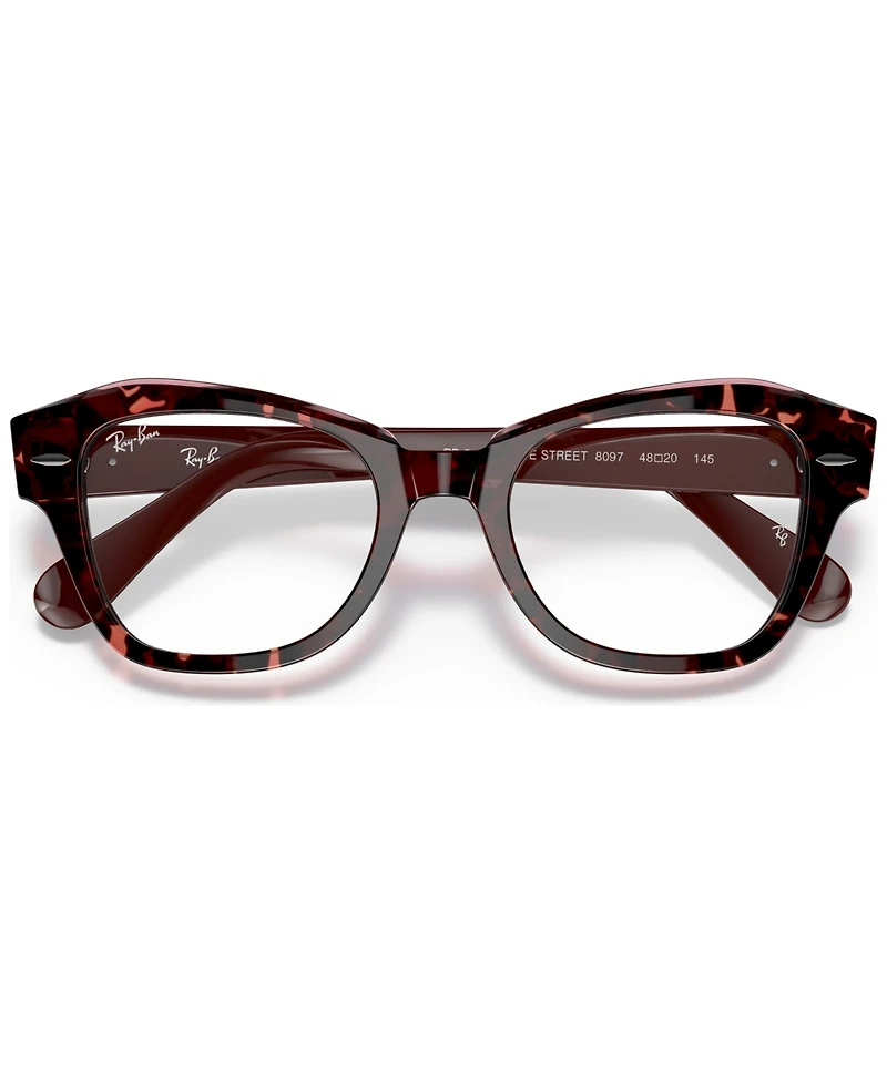Ray-Ban RB5486 State Street Unisex Irregular Eyeglasses