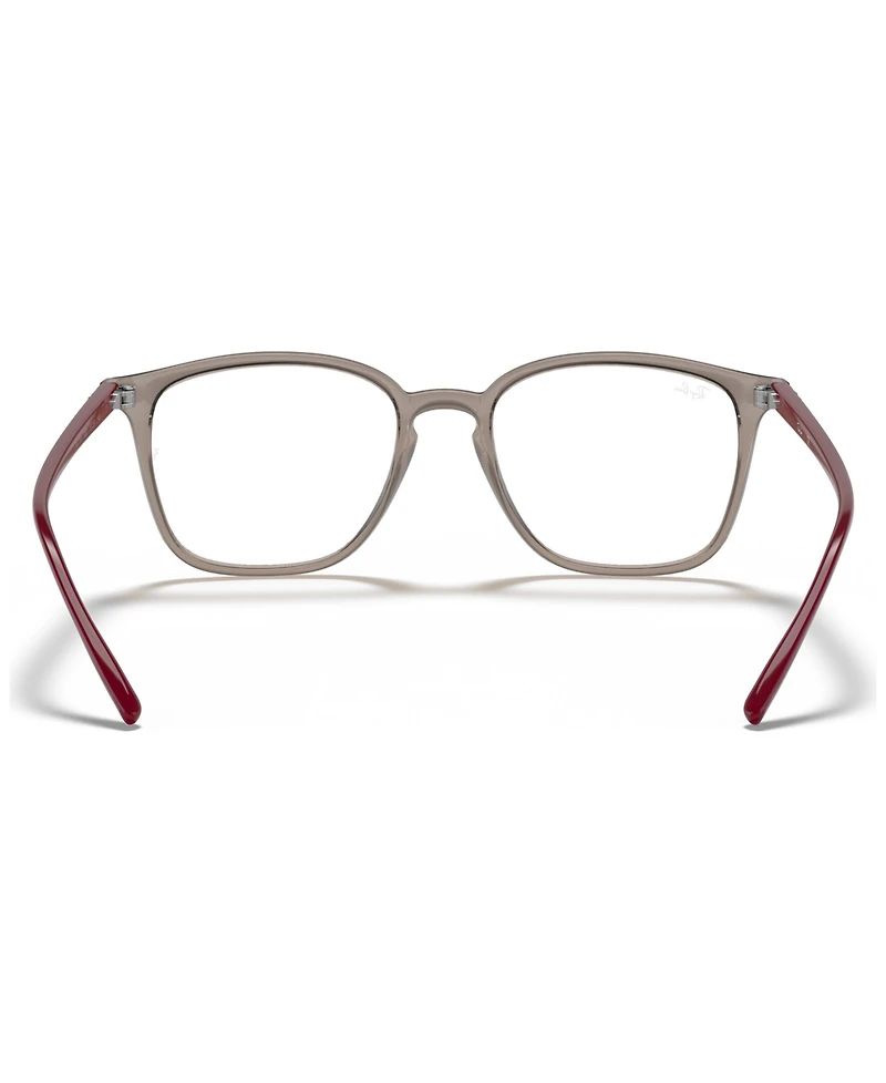 Ray-Ban RX7185 Unisex Square Eyeglasses