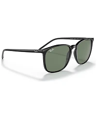 Ray-Ban Men's Low Bridge Fit Sunglasses, RB4387F 55