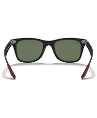 Ray-Ban Scuderia Ferrari Collection 52 Men's Low Bridge Fit Sunglasses