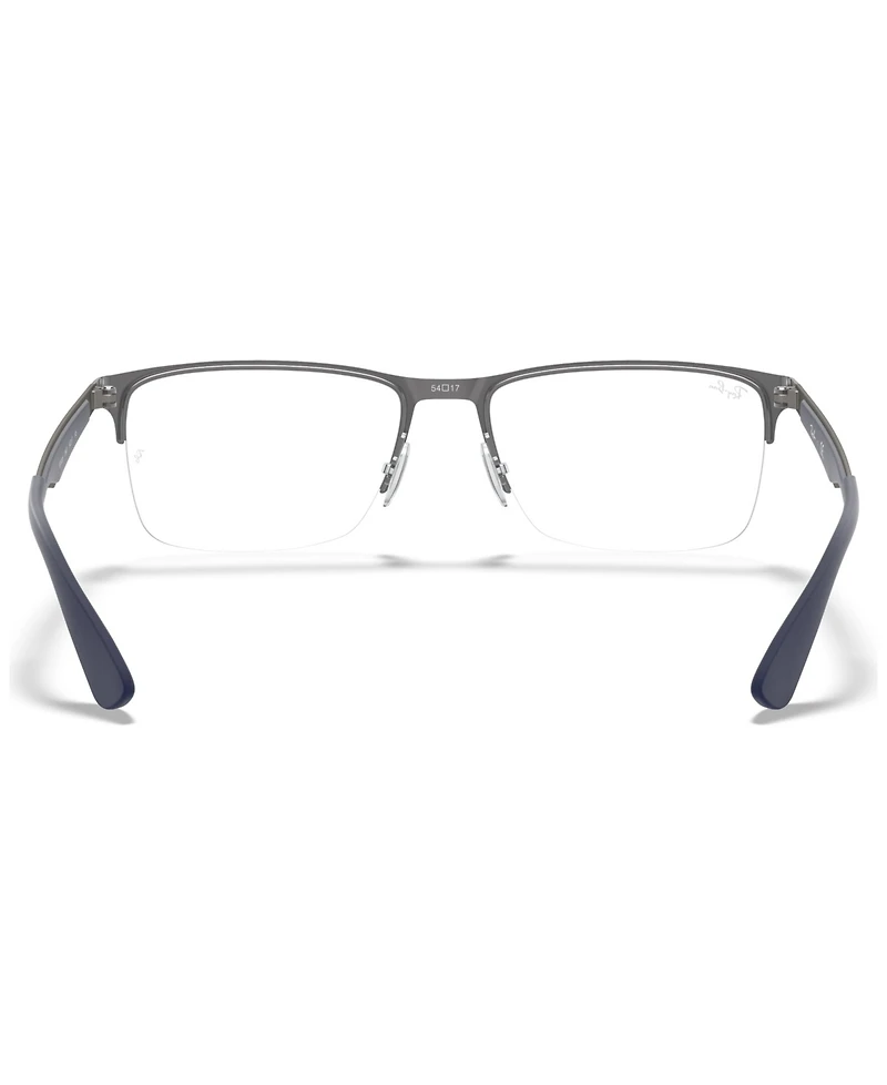 Ray-Ban RX6335 Unisex Rectangle Eyeglasses