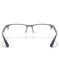 Ray-Ban RX6335 Unisex Rectangle Eyeglasses