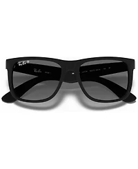 Ray-Ban Unisex Polarized Low Bridge Fit Sunglasses, RB4165F Justin Classic
