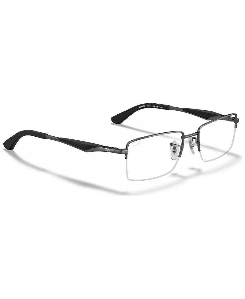 Ray-Ban RX6285 Unisex Rectangle Eyeglasses