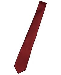 ConStruct Men's Satin Solid Extra Long Tie