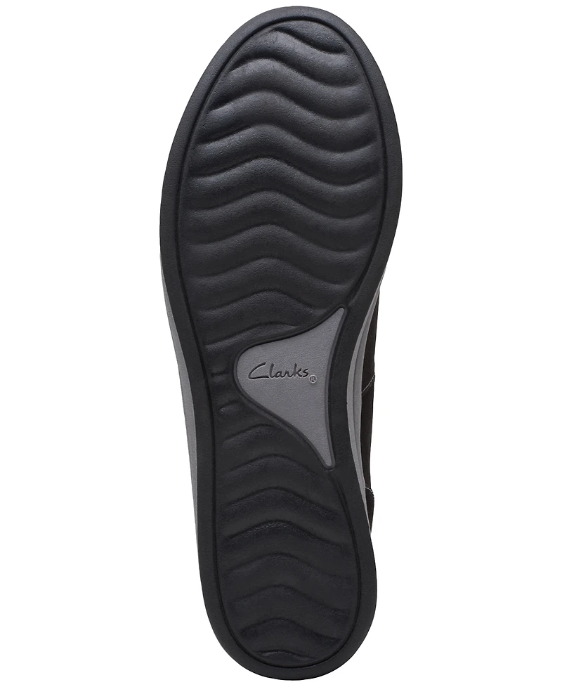 Clarks Women's Breeze Glide Lace-Up Zip Sneakers