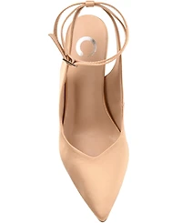 Journee Collection Women's Marcella Satin Heels