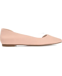 Journee Collection Women's Mikki Vinyl Flat