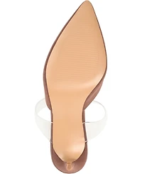 Journee Collection Women's Ollie Lucite Strap Heels
