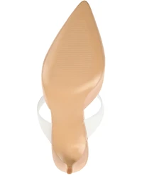 Journee Collection Women's Ollie Lucite Strap Heels