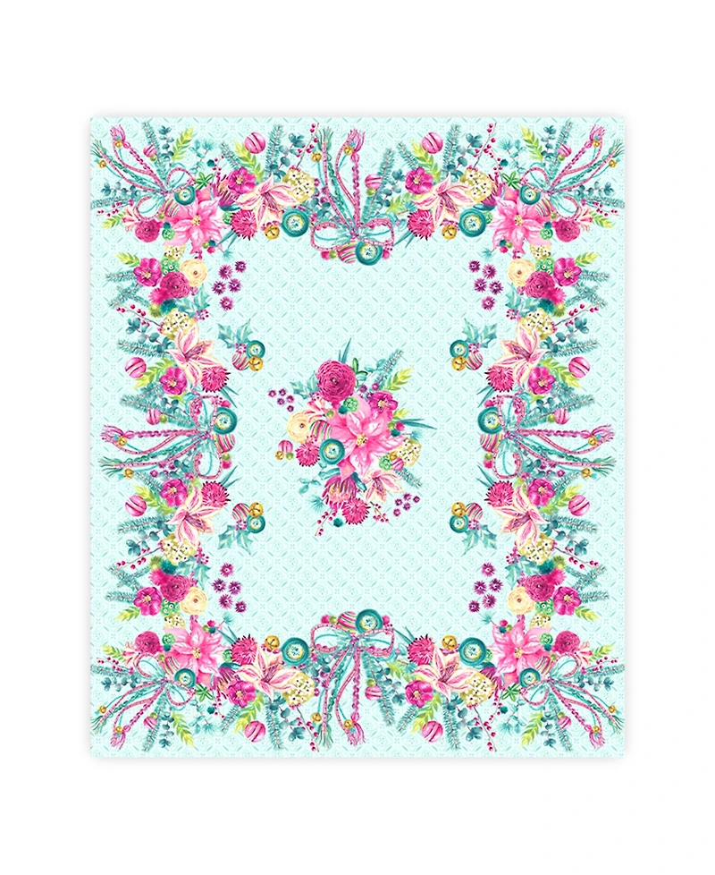 Laural Home Boho Christmas Tablecloth