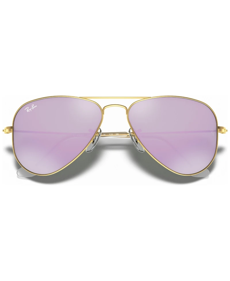 Ray-Ban Jr. Kids Sunglasses, RJ9506S Aviator (ages 4-6) 
