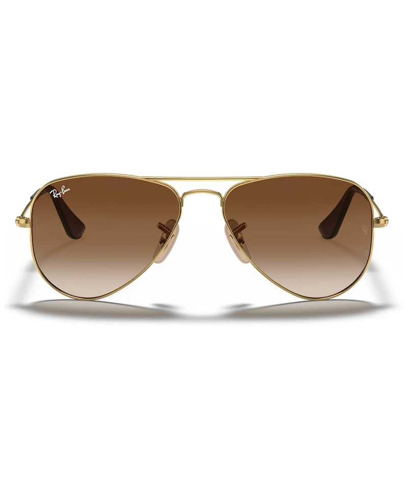Ray-Ban Jr. Kids Sunglasses, RJ9506S Aviator (ages 4-6)