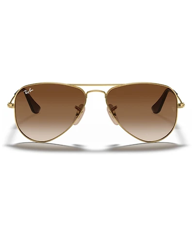 Ray-Ban Jr. Kids Sunglasses, RJ9506S Aviator (ages 4-6)