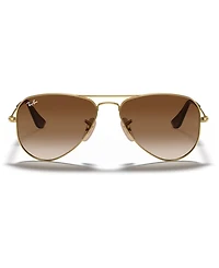 Ray-Ban Jr. Kids Sunglasses, RJ9506S Aviator (ages 4-6)