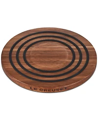 Le Creuset 8" Magnetic Heat Resistant Acacia Wood Trivet