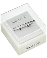 Perry Ellis Portfolio Men's Triple-Stripe Tie Bar