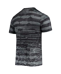 Men's New Era Black Las Vegas Raiders Combine Authentic Sweep T-shirt