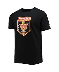 Men's New Era Black Washington Commanders Team T-shirt