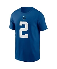Men's Nike Matt Ryan Royal Indianapolis Colts Player Name & Number T-shirt