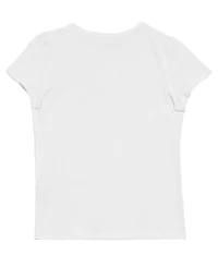 Guess Big Girls Triangle Rhinestone Logo T-shirt