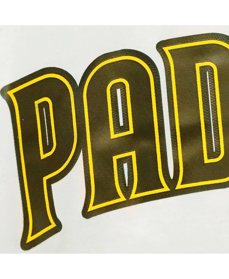 Men's Pro Standard White San Diego Padres Taping T-shirt