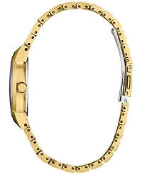Citizen Eco-Drive Women's Axiom Gold-Tone Stainless Steel Bracelet Watch 32mm