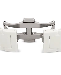 Rado Women's Swiss Automatic True Square Diamond (1/10 ct. t.w.) White Ceramic Bracelet Watch 38mm