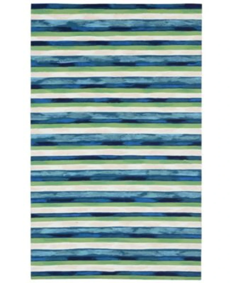 Liora Manne Visions Ii Painted Stripes Area Rug