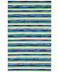 Liora Manne Visions Ii Painted Stripes Area Rug