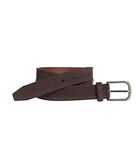 Johnston & Murphy Men's Perfed Suede Belt