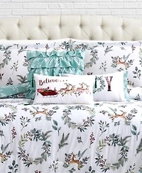 Southshore Fine Linens Happy Holidays Reversable 6 Piece Comforter Set