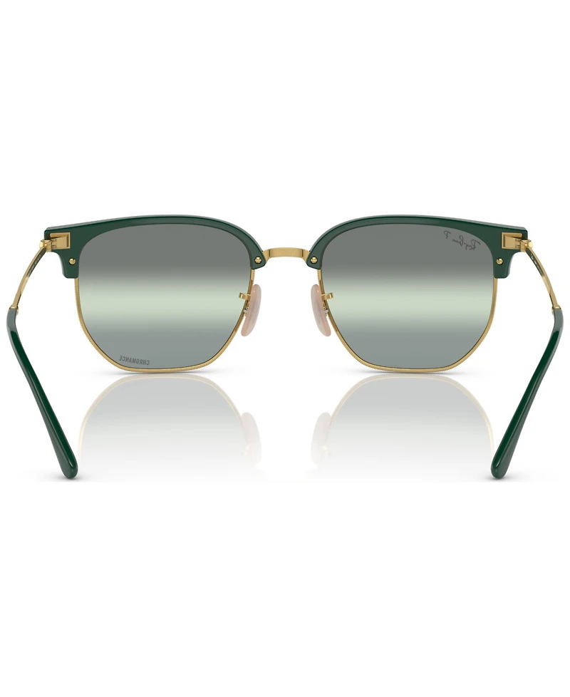 Ray-Ban Unisex Polarized Low Bridge Fit Sunglasses, RB4416F55-zp