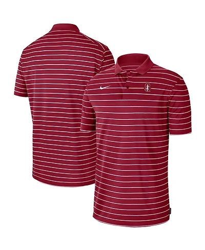 Men's Nike Cardinal Stanford Icon Victory Coaches 2022 Early Season Performance Polo Shirt