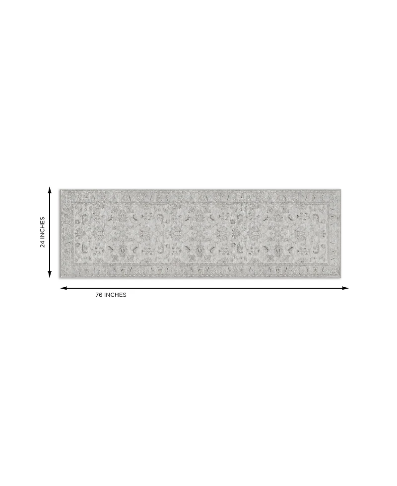 GelPro Nevermove Traditional Jordan Kitchen Runner, 24" x 76"