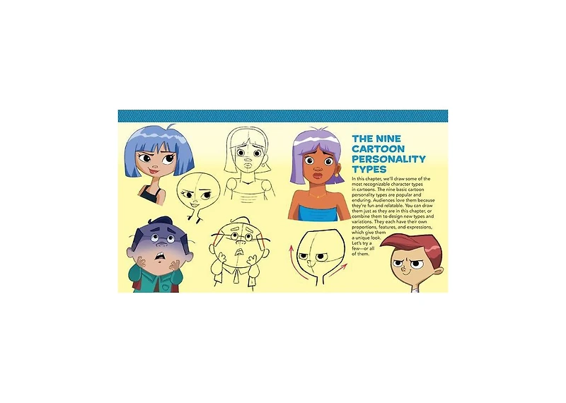 The Master Guide to Drawing Cartoons: How to Draw Amazing Characters from Simple Templates by Christopher Hart