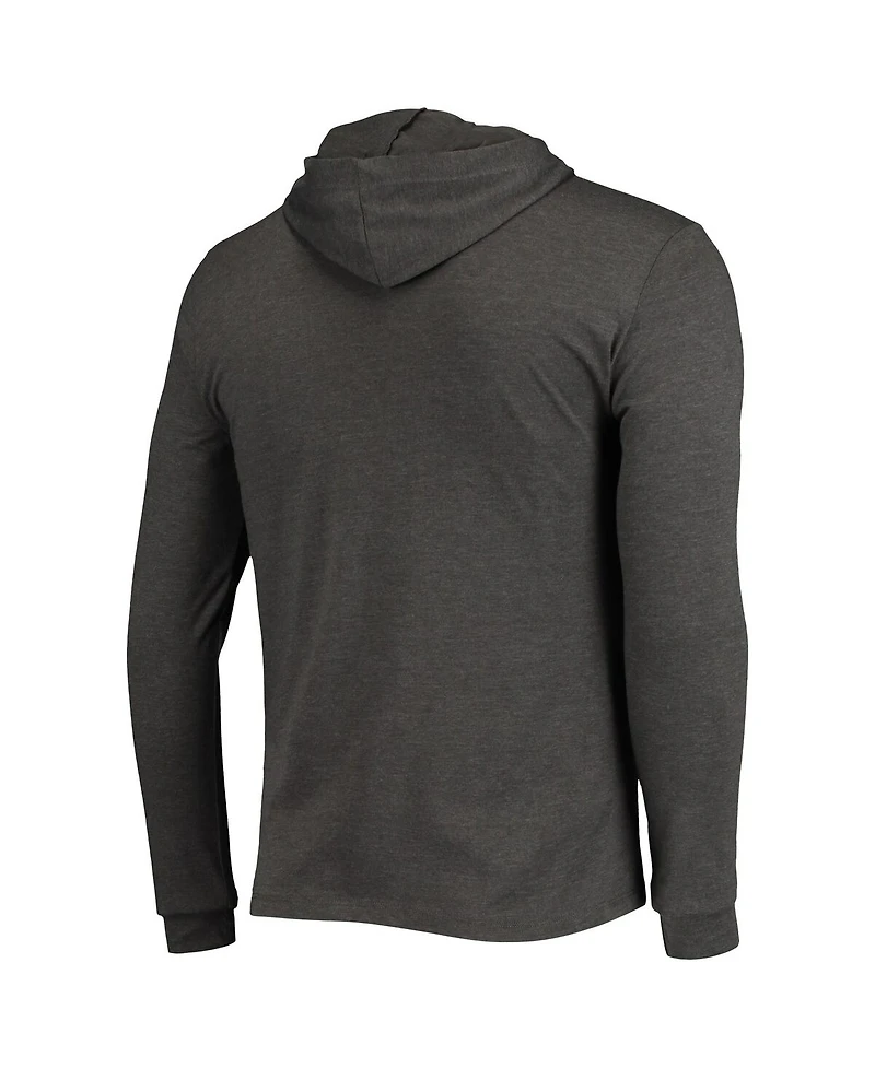 Men's Concepts Sport Cardinal, Charcoal Iowa State Cyclones Meter Long Sleeve Hoodie T-shirt and Jogger Pants Sleep Set