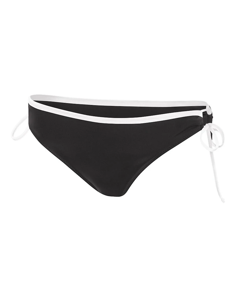 Women's G-iii 4Her by Carl Banks Black Michigan State Spartans Perfect Match Bikini Bottom