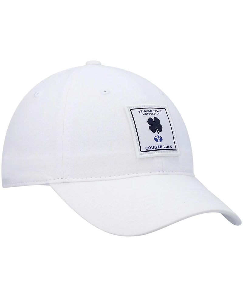 Men's White Byu Cougars Dream Adjustable Hat